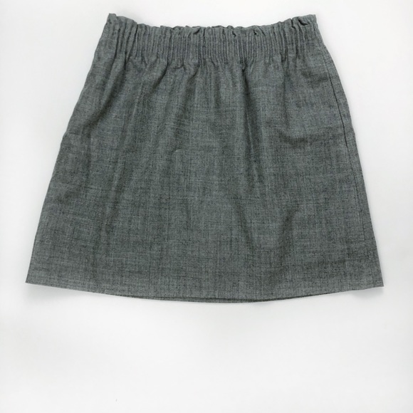 J. Crew Dresses & Skirts - J Crew Grey Wool City Mini Skirt Size 4